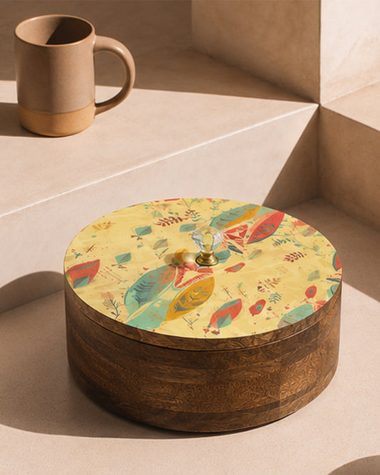 Feather Bloom Roti Server