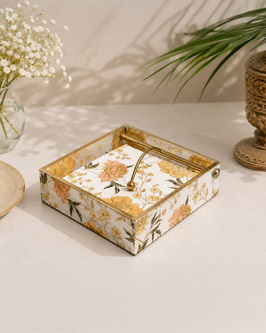 Vintage Bloom Napkin Holder