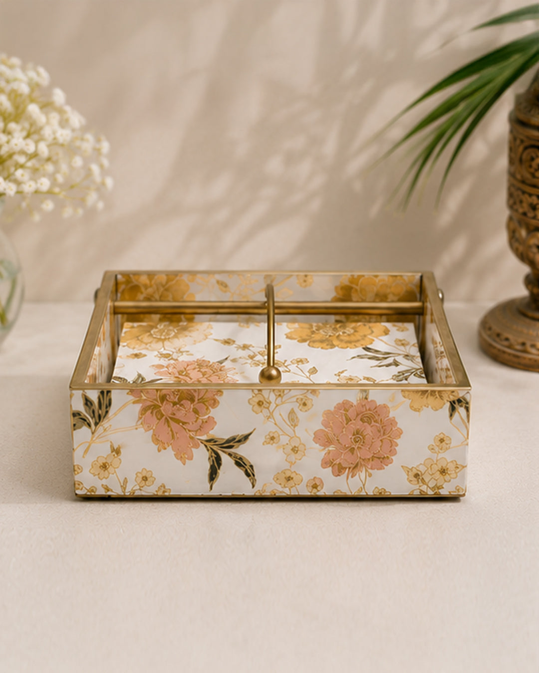 Vintage Bloom Napkin Holder